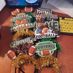 NEW ! Mega 10 Pcs Headband for Football Tournament or Birthday Party MultiColor